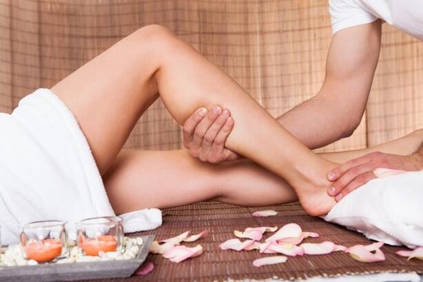 Foot massage is very useful for varicose veins